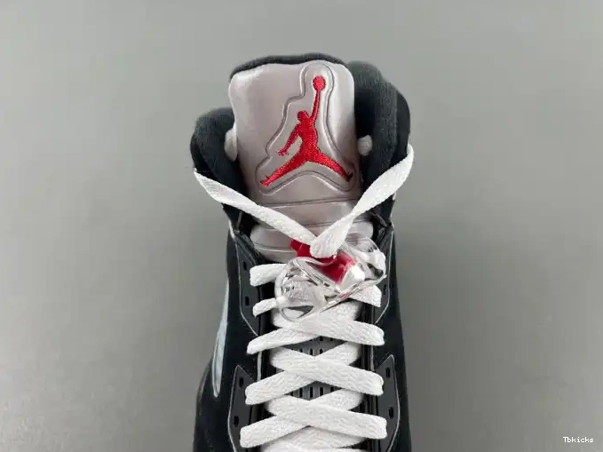 Rep TBK Metallic HF3975-001 Air Jordan 5 Reimagined Black 0613